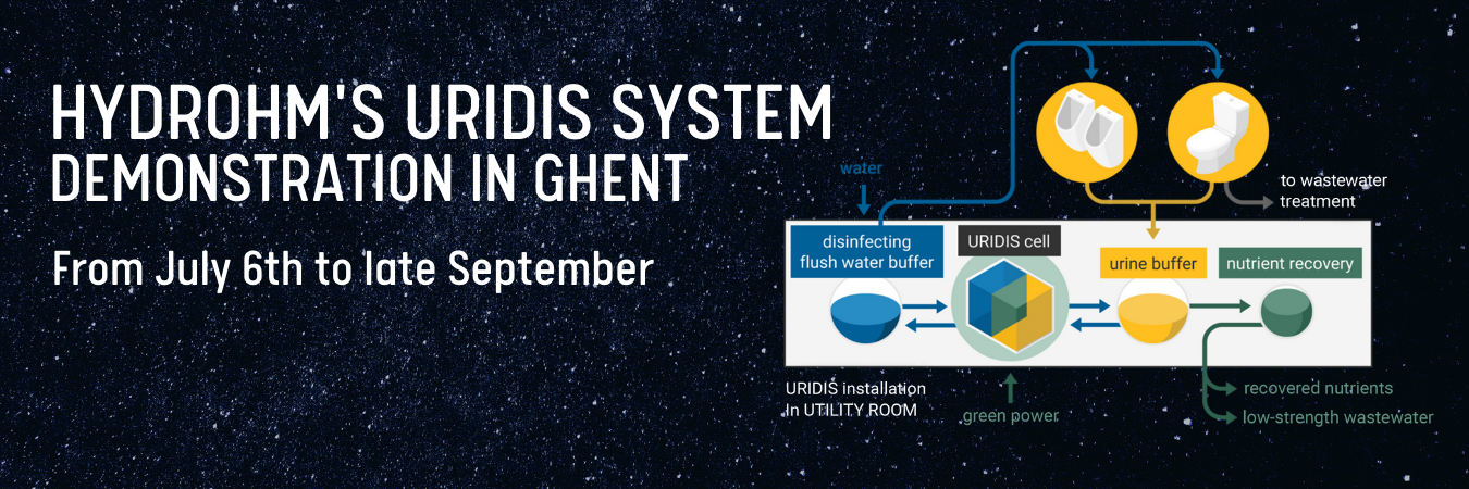 Hydrohm's URIDIS system: demonstration in Ghent